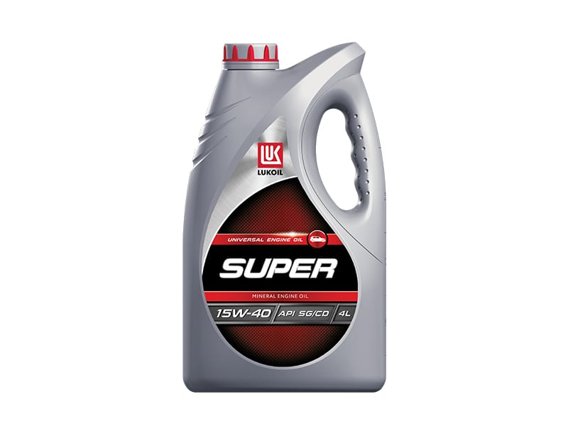 LUKOIL SUPER SG/CD
15W-40 4 LT