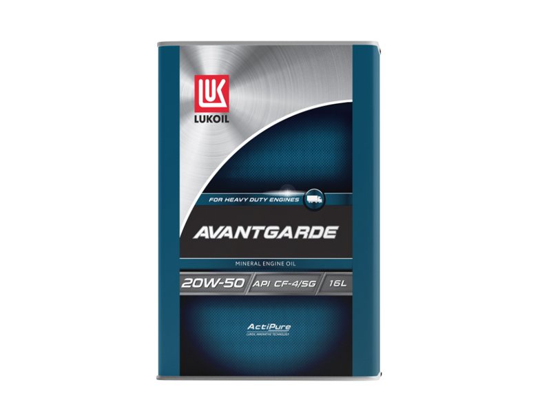 LUKOIL AVANTGARDE
20W-50 16 KG